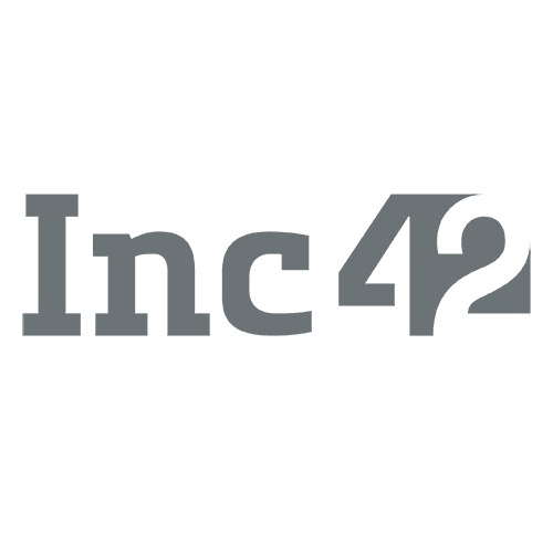 Inc42 logo – featured in KnackThat client success